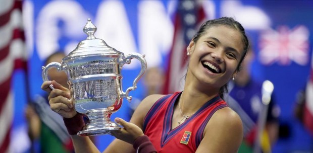 Emma Raducanu sorprendió a todos y ganó el US Open desde e 150° puesto del ranking / www.mundodeportivo.com