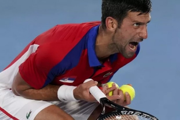 Novak Djokovic estalla de furia / www.ambito.com
