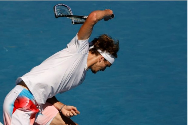Alexander Zverev cayó en octavos de final del Australian Open y sorprendió con una descarnada autocrítica / www.lanacion.com.ar