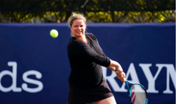 Kim Clijsters, already retired, defeats the finalist of the US Open Leylah Fernández / www.puntodebreak.com