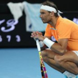 Esposa de Nadal protagoniza dramático lamento por la derrota y la lesión del ex número uno en Australia