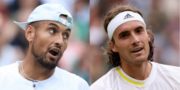 Nick Kyrgios y Stefanos Tsitsipas reflotaron la polémica de Wimbledon 2022 / www.insider.com