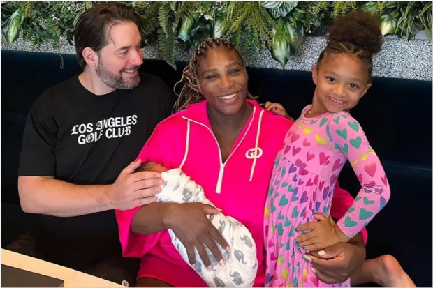 Serena Williams tuvo su segunda hija junto al empresario Alexis Ohanian / www.lanacion.com.ar