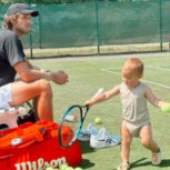 Hijo de Nicolás Jarry “desafió” a Carlos Alcaraz: Mira increíble momento
