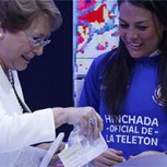 ¿Cuánto donó Michelle Bachelet a la Teletón? Twitter revela el monto