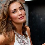 Así lucía Carolina de Moras cuando debutó en el modelaje a los 17 años