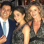 Marcela Vacarezza y Rafa Araneda disfrutaron de la Gala de Graduación de su hija y le dedicaron emotivos mensajes