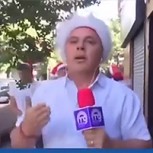 Viñuela sufre intento de agresión en Providencia mientras transmitía en vivo: Este es el momento
