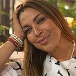 Marlén Olivarí desclasificó una inédita foto del día en que participó en una teleserie hace 20 años