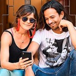 Montserrat Ballarin y “Chapu” Puelles compartieron fotos del primer paseo junto a su hijo
