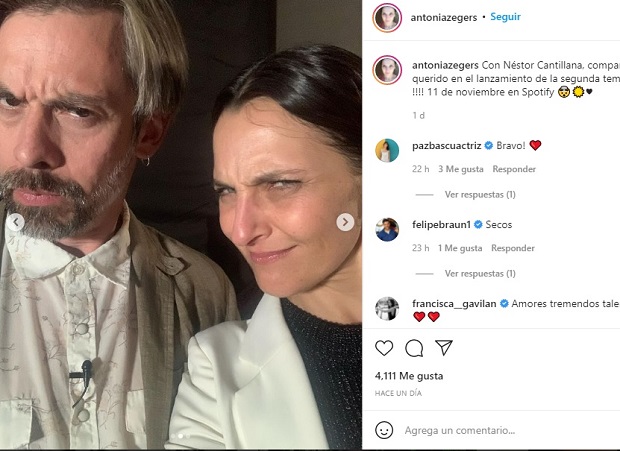 Antonia Zegers mostró la moderna apuesta de Néstor Cantillana, que se sumó  a popular tendencia - Guioteca