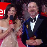 Tonka Tomicic y José Antonio Neme sorprenden con un beso en la apertura de la Gala de Viña 2026
