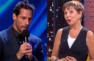 Fran Garc&iacute;a‑Huidobro sorprende con comentario en vivo a Gonzalo Valenzuela en su debut en Fiebre de Baile