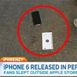 Iphone6: Primera persona en comprarlo en Australia lo deja caer durante entrevista