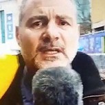 Gran vergüenza: Periodista italiano pierde la paciencia con molesto transeúnte
