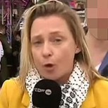 Periodista belga es acosada sexualmente durante despacho en vivo: Vea el video