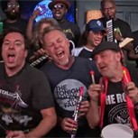 Metallica y Jimmy Fallon hacen imperdible versión del clásico Enter Sandman