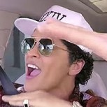 Para no parar de bailar, Bruno Mars es el último invitado a Carpool Karaoke.