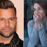 Periodista vive divertido momento con Ricky Martin: No sabía que él la estaba escuchando