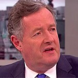 ¿Por qué Piers Morgan recibió un “tortazo” en plena cara durante transmisión en vivo?