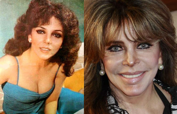 El "antes y después" de 10 famosas mexicanas: De Verónica Castro ...