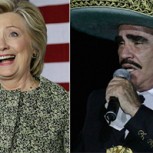 Vicente Fernández compuso un tema en honor a Hillary Clinton