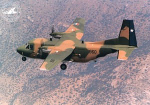 Avión Casa 212 de la FACh