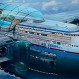 Un crucero volador: El sorprendente y futurista diseño lleno de lujos para viajar