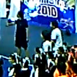 Porrazo sincronizado de gimnastas olímpicos