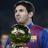 Leo Messi, mejor jugador FIFA 2011, agradece