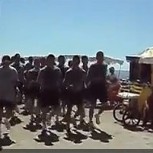 Polémico video: Supuestos marinos chilenos cantan consignas xenófobas