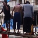 Todo el ritmo de obreros de la construcción en Tailandia y su especial técnica