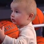 Niño de dos años humilla a Shaquille O’Neal en competencia de tiros libres