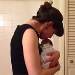 Mujer resume su embarazo en asombroso video de 6 segundos