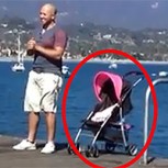 “Bebé que cae al mar” es el nuevo viral de las redes sociales
