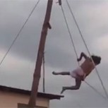 Milagroso viral: Actor que representaba a Jesucristo cae de 4 metros, pero salva ileso