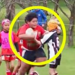 Niño destaca como la nueva promesa del rugby: Video muestra su imparable habilidad