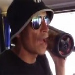 Raperos que imitan a famosos son furor en los microbuses de Antofagasta: Video viral