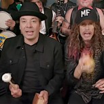 Jimmy Fallon sorprende con especial versión de “Walk this way” junto a Aerosmith