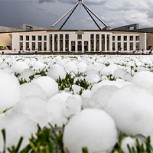 Granizos del tamaño de pelotas de golf caen en Australia y se suman a brutales expresiones del clima