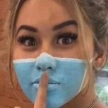 Influencer usa mascarilla pintada en un supermercado indonesio y ahora arriesga duro castigo: La deportación