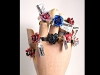 Latas de bebida convertidas en anillos de rosas. (Foto: motherbabyearth)