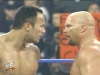 The rock vs Stone Cold