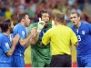 Foto: Blogs - Curiosidades: El show de caras de Buffon, portero de Italia