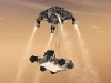 Recreación del Curiosity en Marte -  Foto: NASA