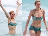 Jaime King - Bikini con retro print