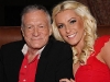 Foto: Hugh Hefner con Crystal Harrys 