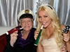 Foto: Hugh Hefner con Crystal Harrys 