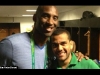 Foto: Kobe Bryant y Dani Alves