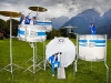 Foto: Guinness World Records  - La batería de música más grande